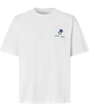 Samsøe & Samsøe T-Shirts - Blanco