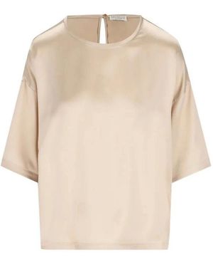 Brunello Cucinelli Blouse - Naturel