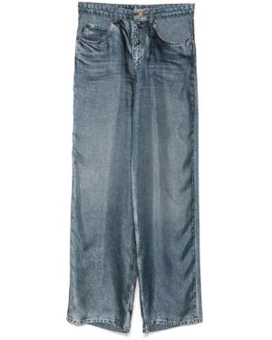 Pierre Louis Mascia Wide Jeans - Blue