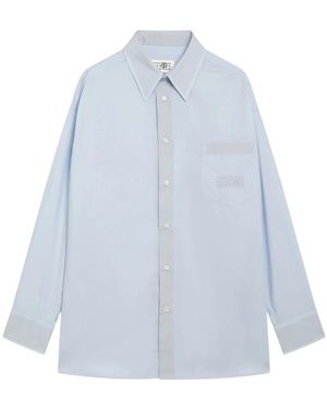 MM6 by Maison Margiela Casual Shirts - Blue