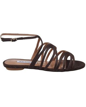 Aquazzura Flat Sandals - Brown