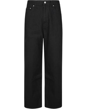Arte' Straight Fit Jeans - Black