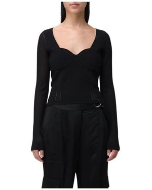 Jonathan Simkhai Long Sleeve Tops - Negro