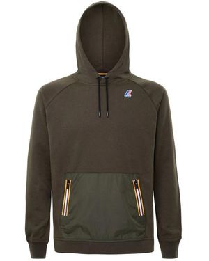 K-Way Le Vrai Loic Hoodie - Grün