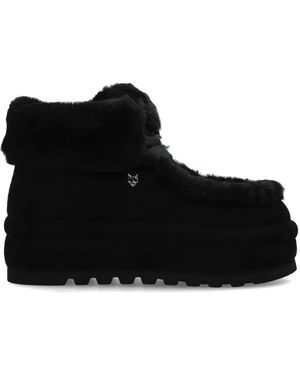 Naked Wolfe Bambi Plateau-Schneestiefel - Schwarz