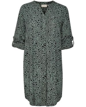 Kaffe Short Dresses - Verde