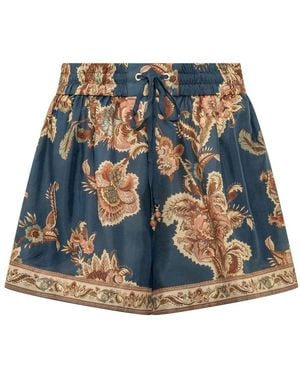 Zimmermann Short Shorts - Blau