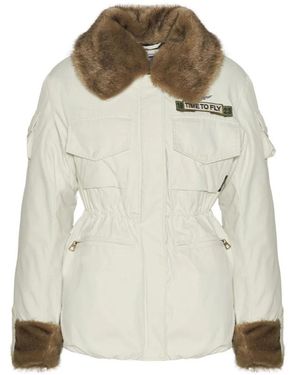 Aeronautica Militare Faux Fur & Shearling Jackets - Neutro