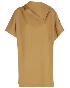 Soeur Short Dresses - Natural