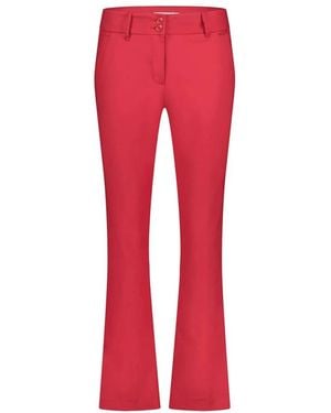 Red Button Smart Capri Bibette Wijde Broek - Rood