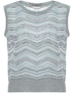 D.exterior Tiffany Top - Blauw