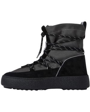 Moon Boot Schoenen ,Zwart ,Leer Mtrack Citizen Boots