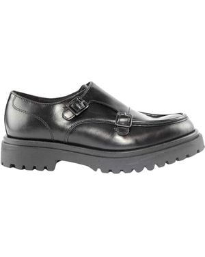Marco Ferretti Schwarze lederloafer