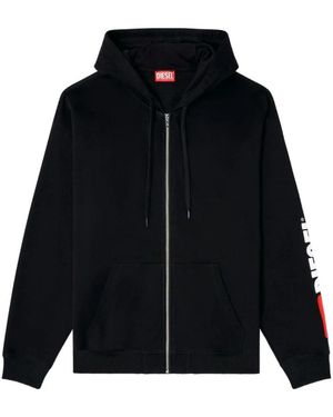 DIESEL Zip-Throughs - Black