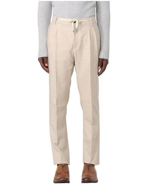 Brian Dales Straight Trousers - Neutro