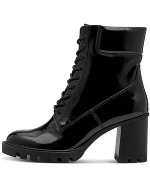 Tamaris Lace-Up Boots - Black