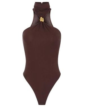 Elisabetta Franchi Body - Brown