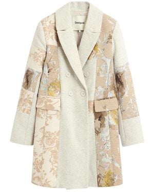 Desigual Jassen ,Wol Coat_Joya - Naturel