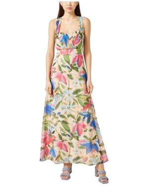 Naf Naf Maxi Dresses - Verde