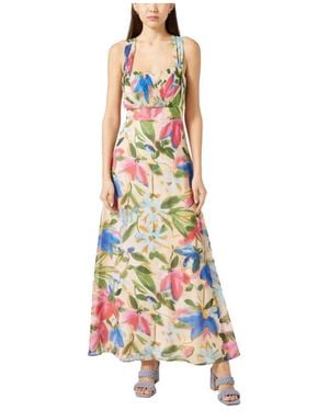 Naf Naf Maxi Dresses - Verde