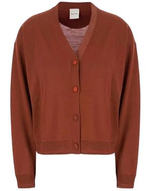 Paul Smith Truien & Vesten ,Bruin ,Wol Cardigan
