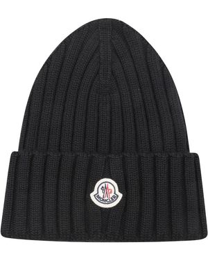 Moncler Beanies - Nero