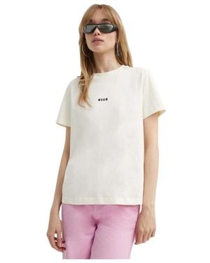 MSGM T-Shirts - Rose