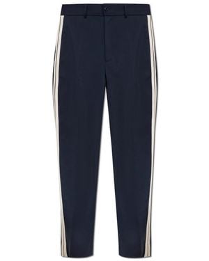 Moncler Straight Trousers - Azul