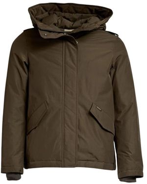 Woolrich Jassen ,Groen ,Katoen Military Jkt