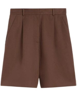 Weekend by Maxmara Casual Shorts - Brown