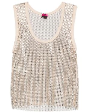 Pinko Sleeveless Tops - White