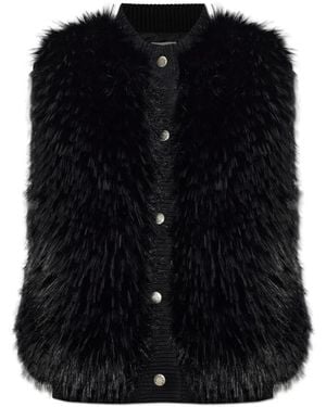 Moncler Wool Down Vest - Zwart