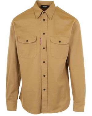 DSquared² Casual Shirts - Neutro