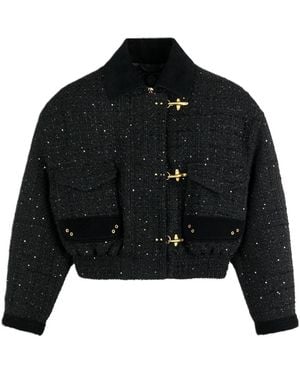 Fay Tweed Jackets - Nero