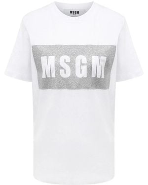 MSGM T-Shirts - White