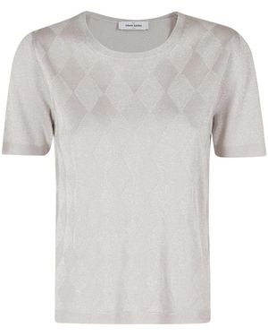 Gran Sasso Round-Neck Knitwear - Gris