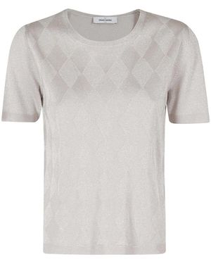 Gran Sasso Rundhals-Pullover - Grau