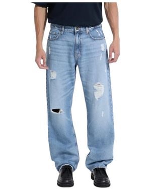 Guess Loose-Fit Jeans - Blue