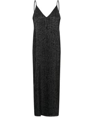 Kaffe Kleedjes ,Zwart ,Polyester Katara Jurk