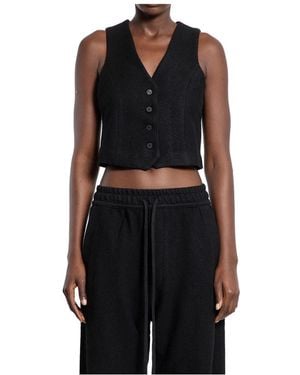 Thom Krom Waistcoats - Black