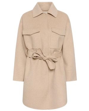 Inwear Belted Coats - Natural