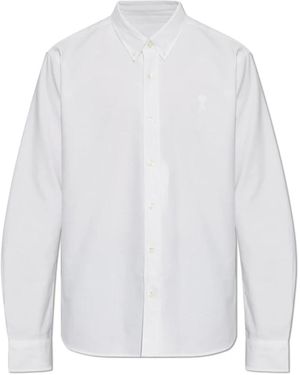 Ami Paris Formal Shirts - Bianco