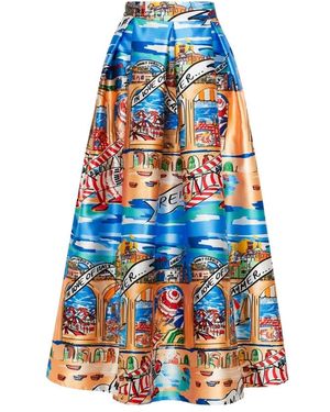 ALESSANDRO ENRIQUEZ Midi Skirts - Azul
