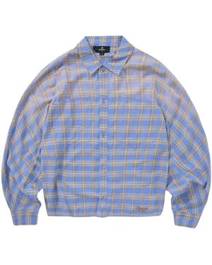Represent Santa Monica Flanellhemd - Blau