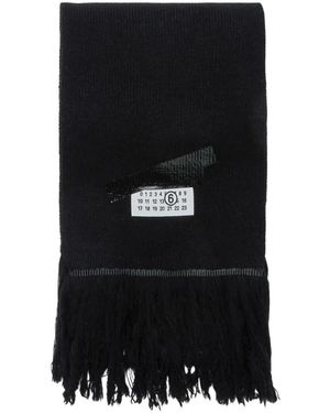 Maison Margiela Winter Scarves - Negro