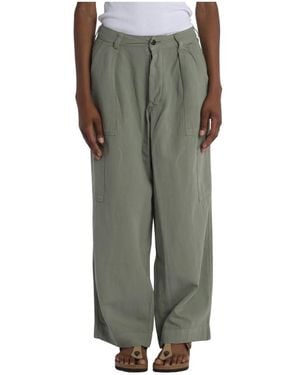 Bellerose Wide Trousers - Verde