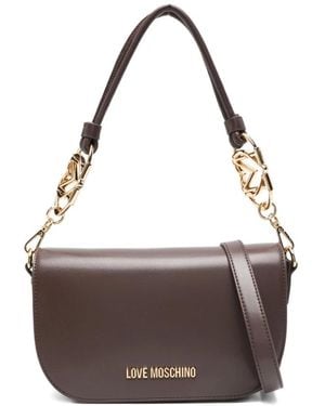 ショルダーバッグ・ポシェット MOSCHINO COUTURE Woman Shoulder bag Brown 75068008 1087 Moschino Couture Outlet: Shoulder bag woman - Brown