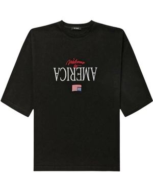 Willy Chavarria T-Shirts - Black