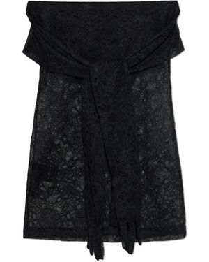 Vetements Sleeveless Tops - Black