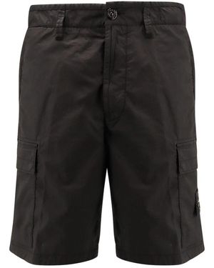 Stone Island Casual Shorts - Black